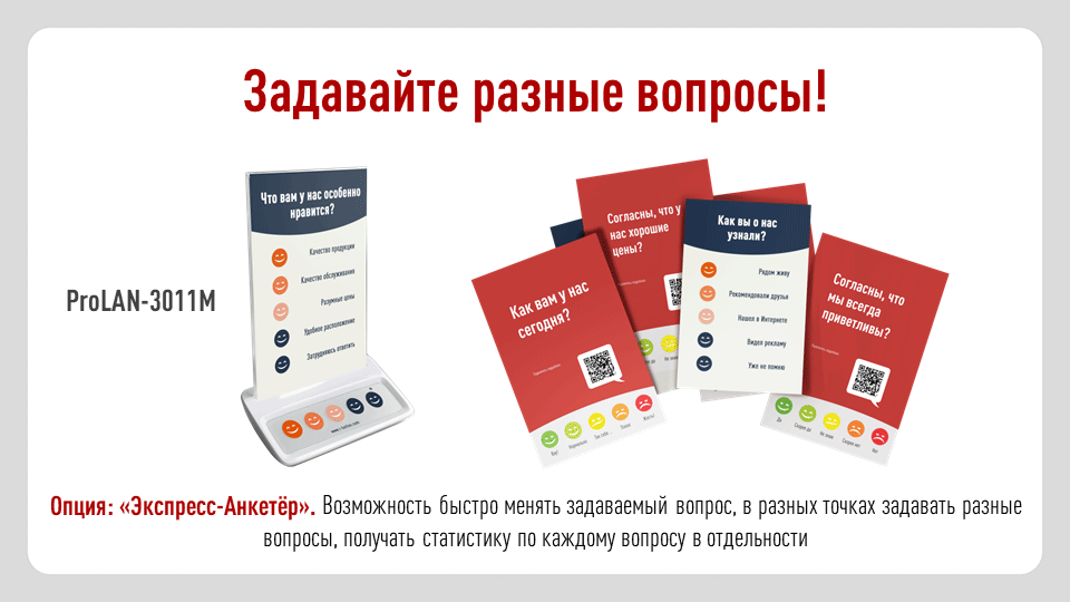 Узнайте все, что важно! Используйте Кнопку Лояльности для любых опросов